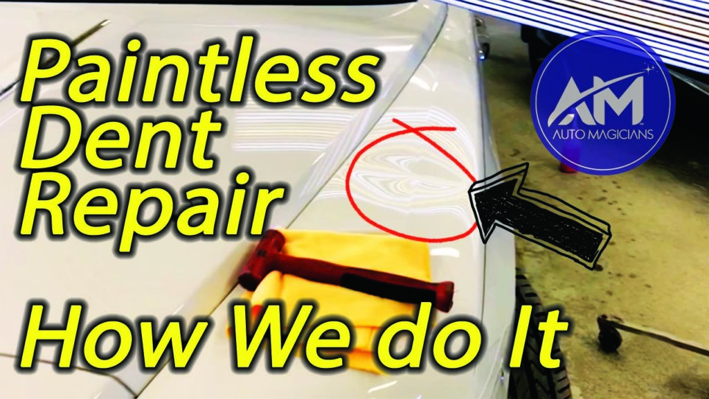 Paintless dent repair process